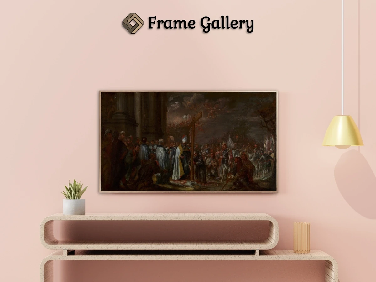 The Exaltation of the Cross - Enhance your Frame TV and Canvas TV