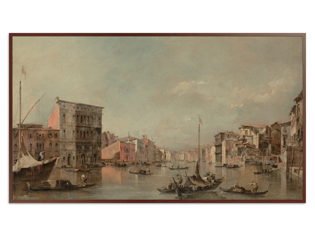 The Grand Canal in Venice with Palazzo Bembo for Samsung Frame TV - Best Frame TV Art