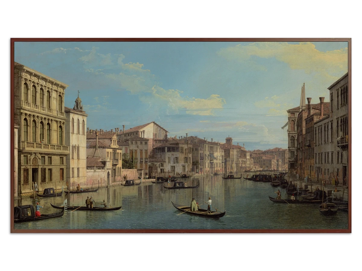 The Grand Canal in Venice from Palazzo Flangini to Campo San Marcuola for Samsung Frame TV - Best Frame TV Art