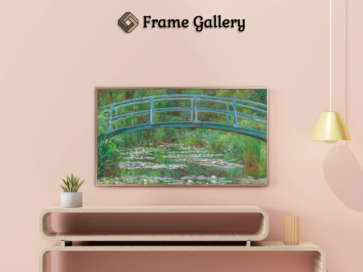 The Japanese Footbridge - Enhance your Frame TV and Canvas TV