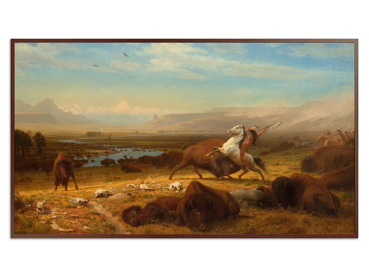 The Last of the Buffalo for Samsung Frame TV - Best Frame TV Art