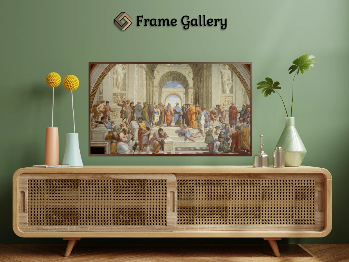 The School of Athens for 4K TV - High-resolution artwork available