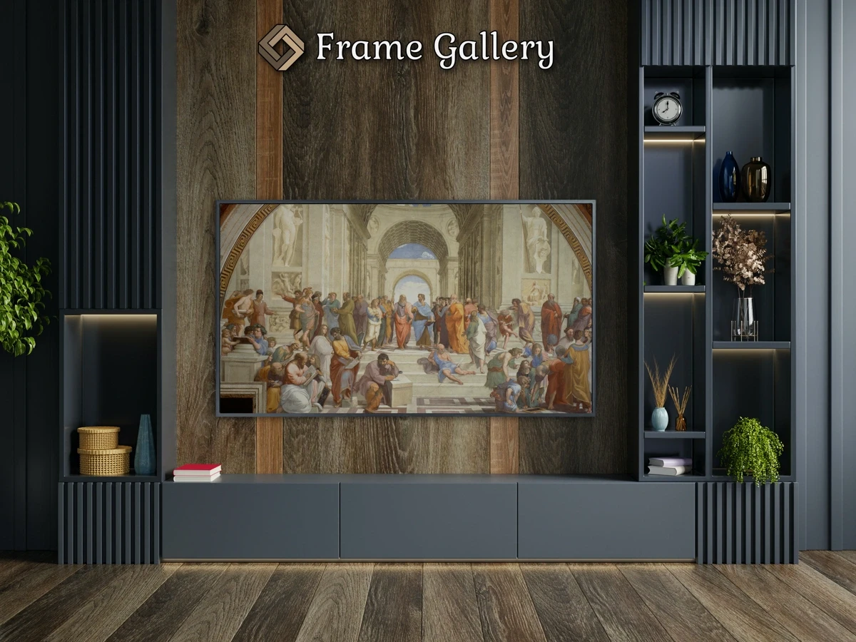 The School of Athens - Downloadable 4K TV Art