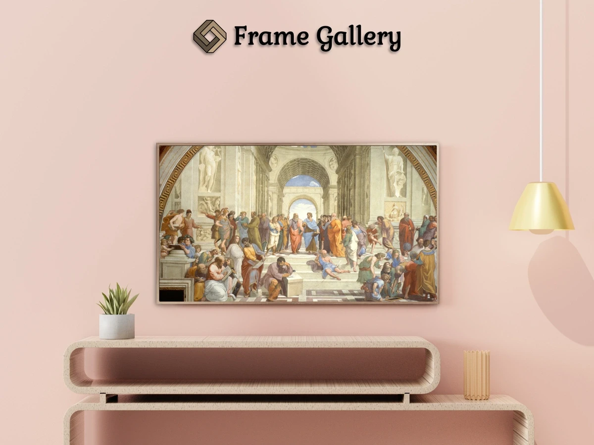 The School of Athens - Enhance your Frame TV and Canvas TV