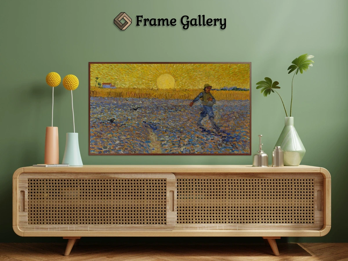 The Sower for 4K TV - High-resolution artwork available