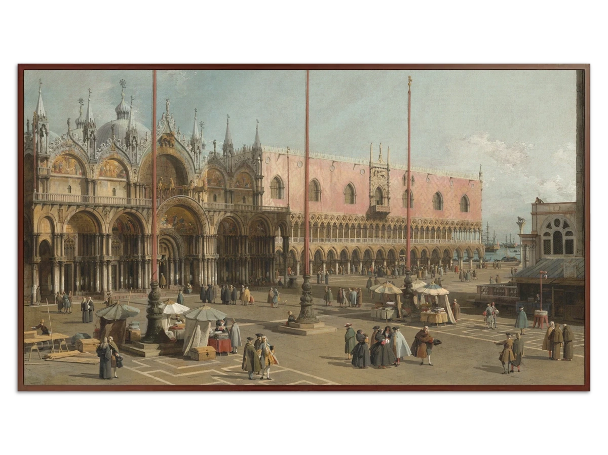 The Square of Saint Mark's, Venice for Samsung Frame TV - Best Frame TV Art