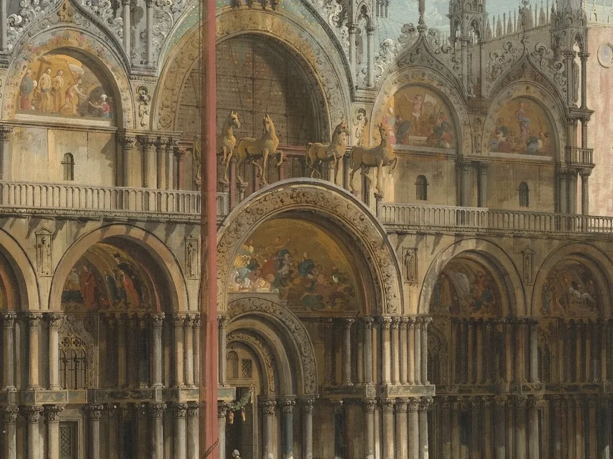 The Square of Saint Mark's, Venice for Canvas TV - CanvasTV Art Store