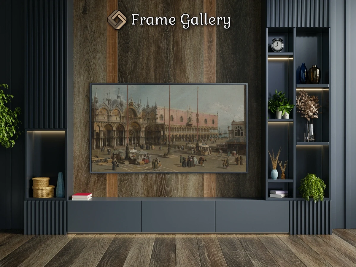 The Square of Saint Mark's, Venice - Downloadable 4K TV Art