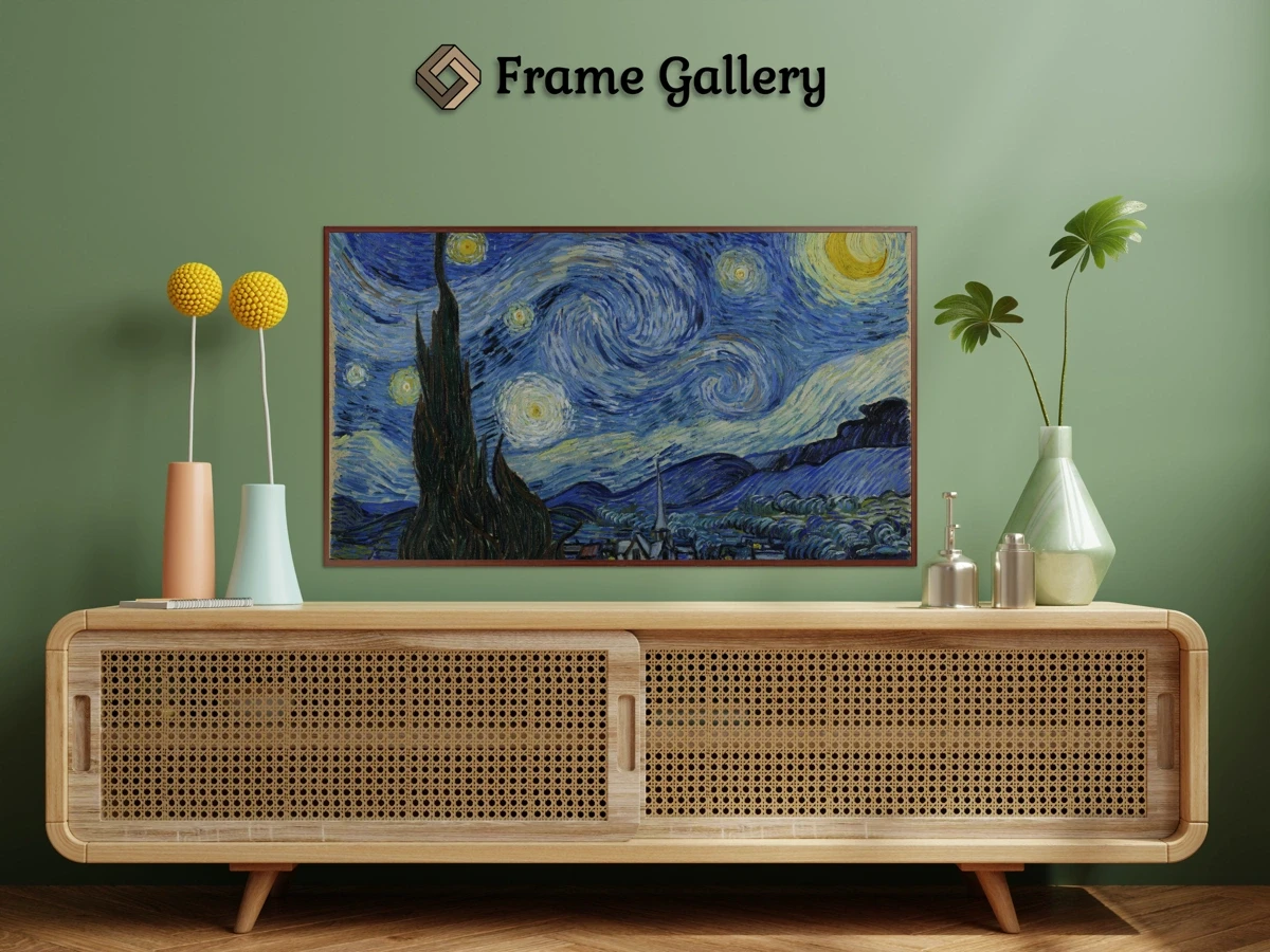 The Starry Night for 4K TV - High-resolution artwork available