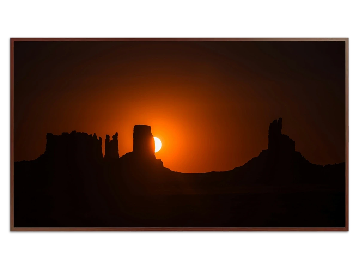 Sunset in Monument Valley - Free art for Frame TV