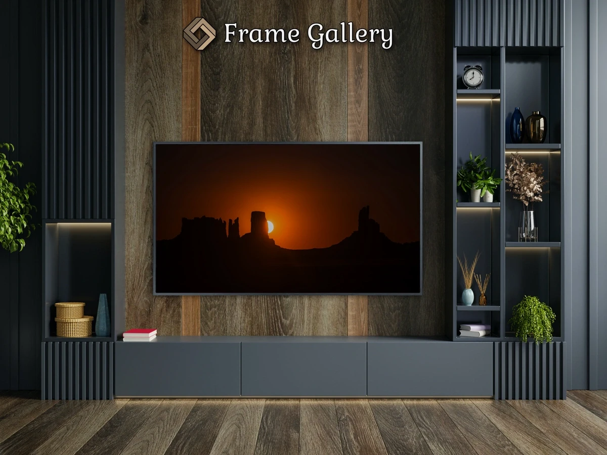 Sunset in Monument Valley - Free art for Samsung Frame TV and Hisense CanvasTV