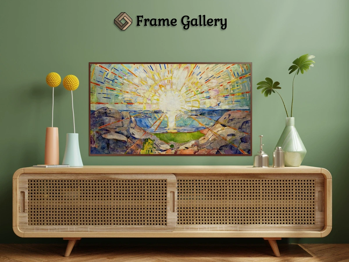 The Sun (Solen) for 4K TV - High-resolution artwork available