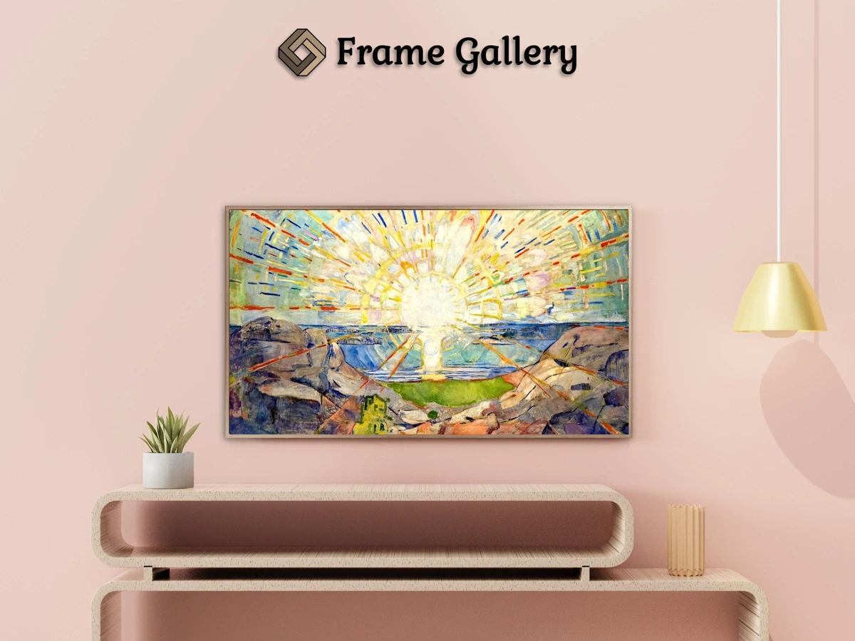 The Sun (Solen) - Enhance your Frame TV and Canvas TV