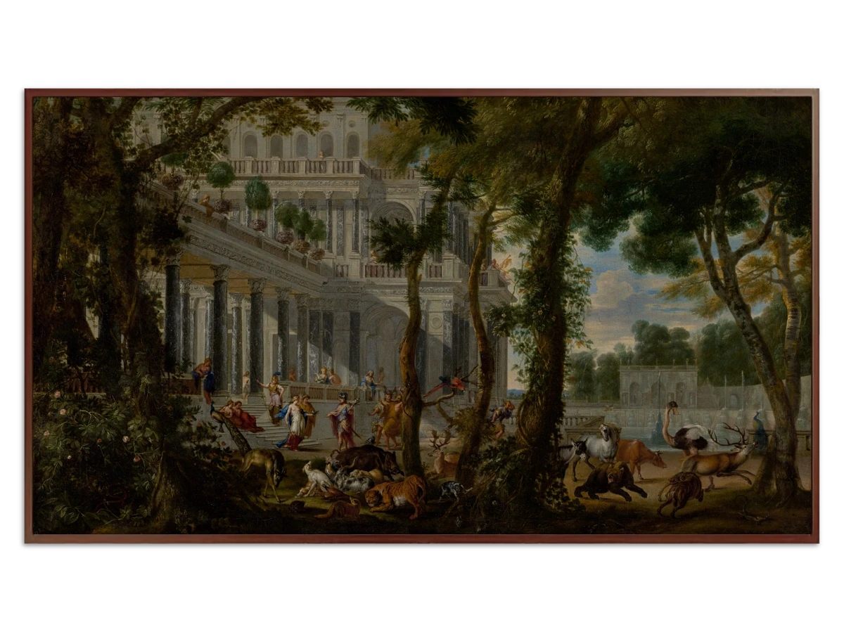 Ulysses at Circe's palace for Samsung Frame TV - Best Frame TV Art