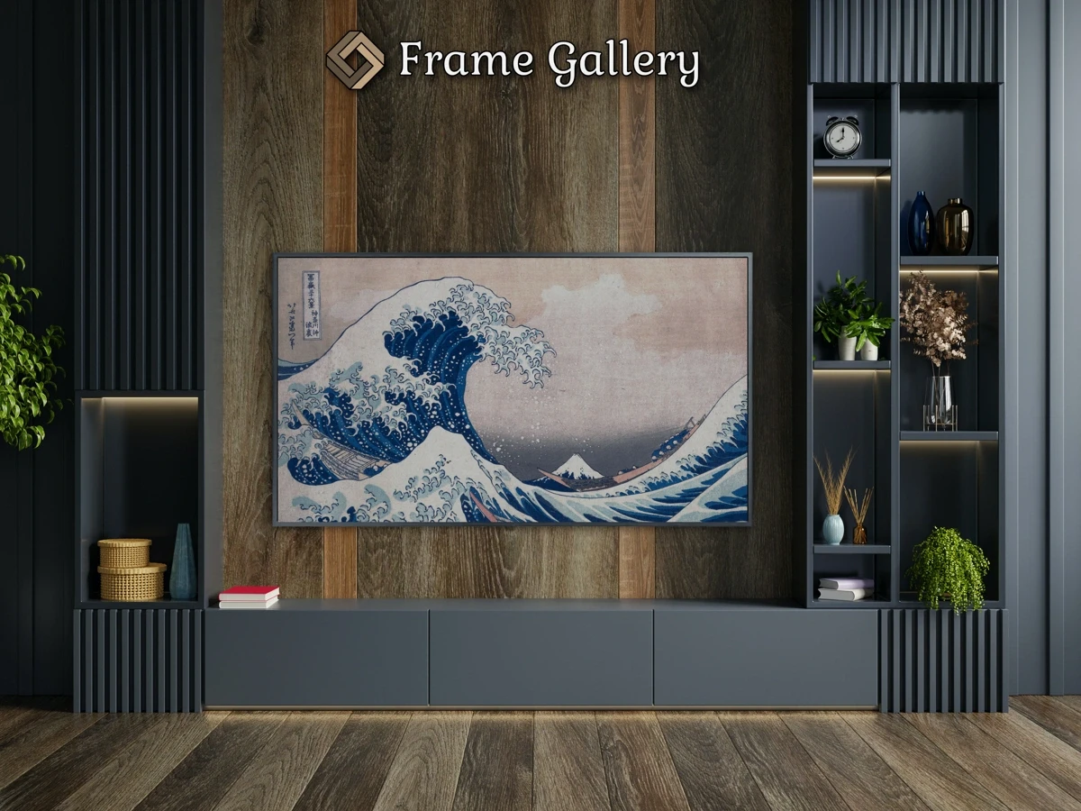 Under the Wave off Kanagawa (Kanagawa oki nami ura) - Downloadable 4K TV Art