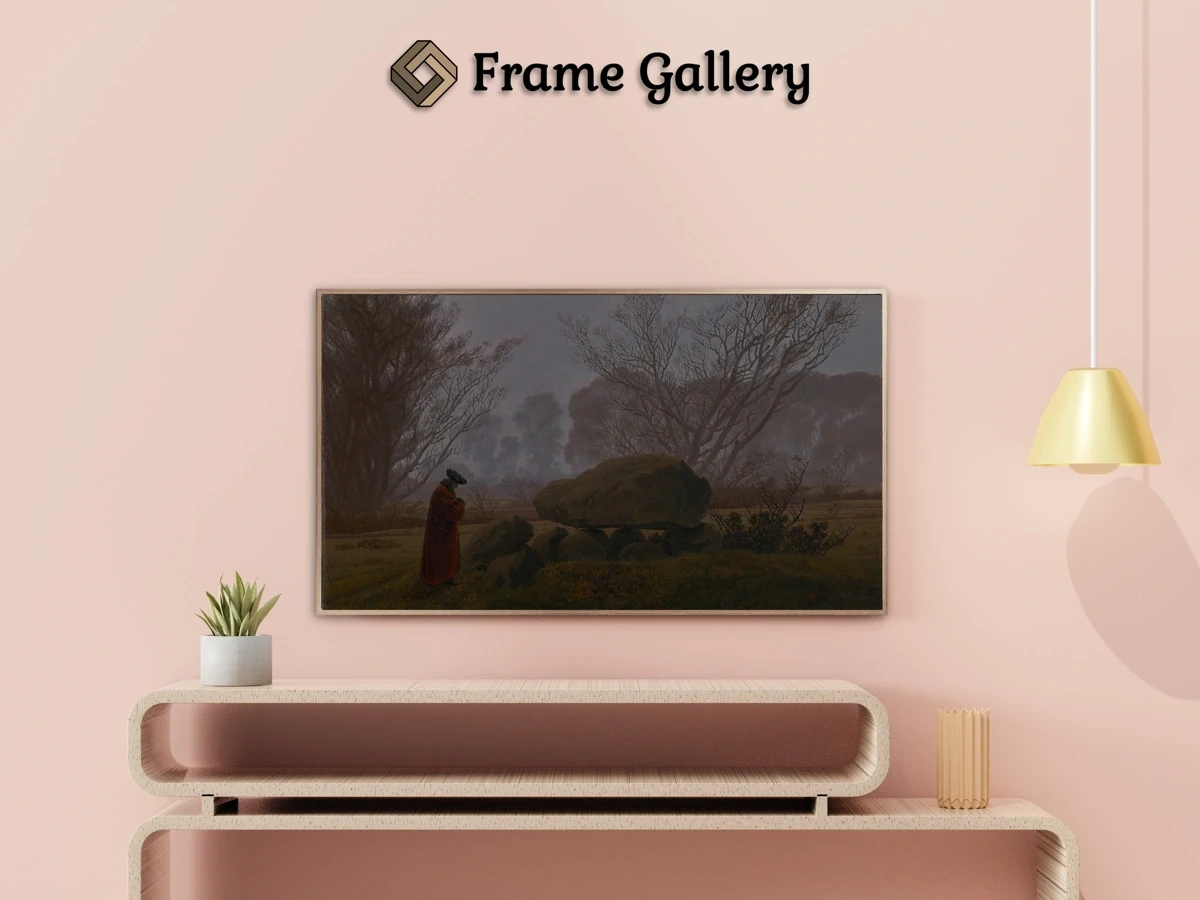 Walk at Dusk - Enhance your Frame TV and Canvas TV