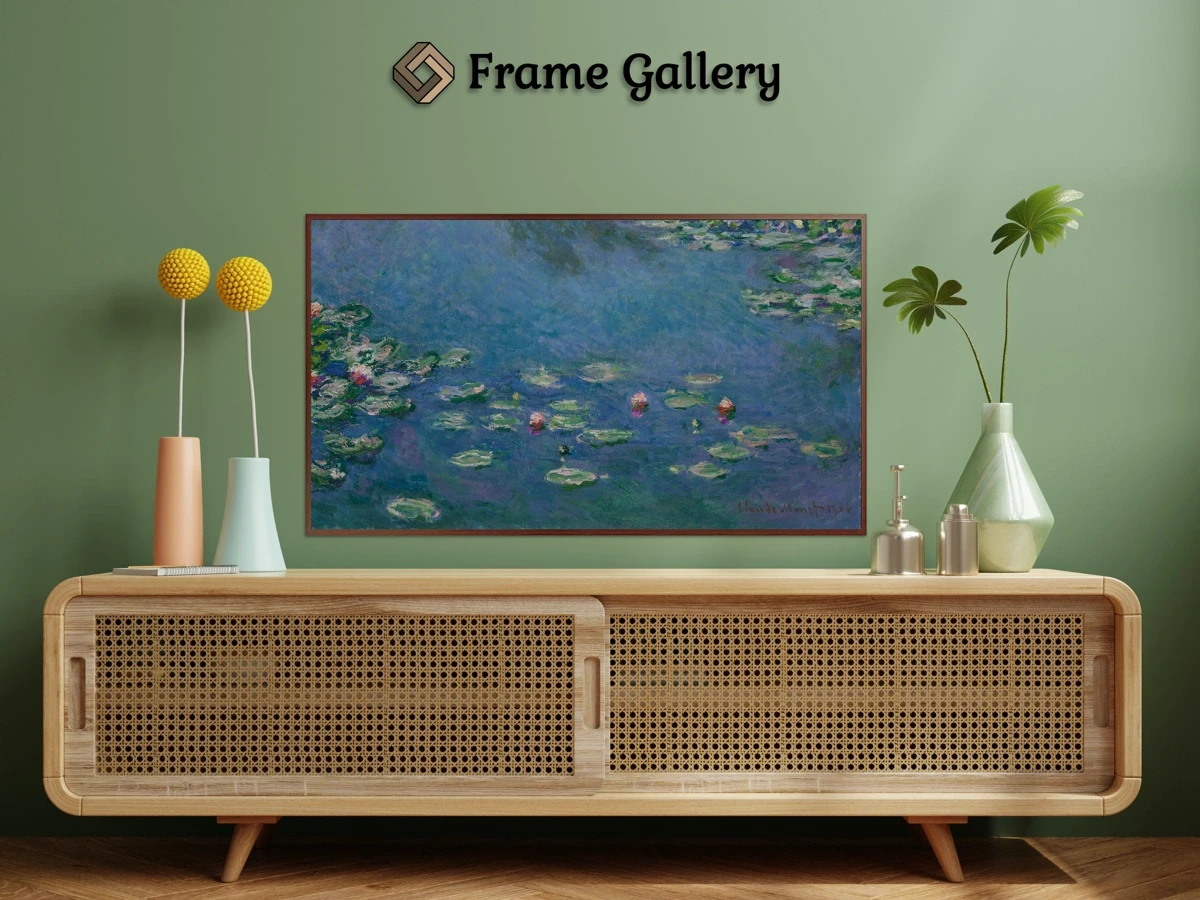 Water Lilies for 4K TV - High-resolution artwork available