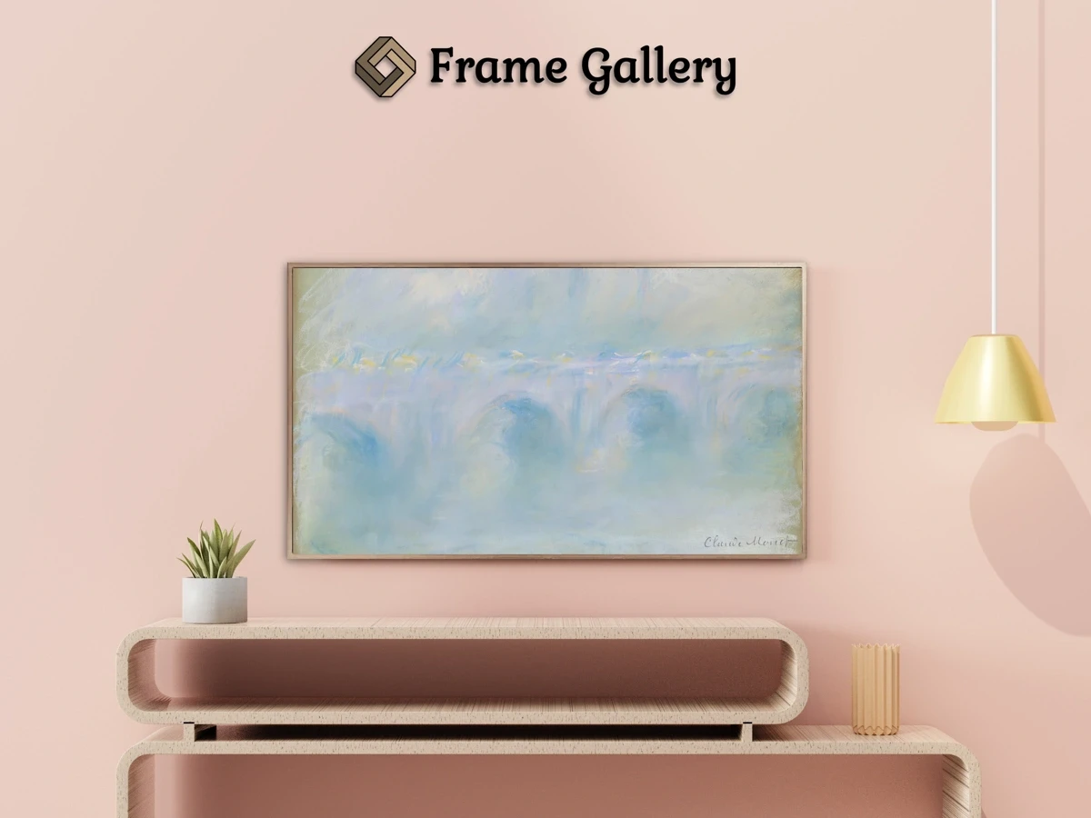 Waterloo Bridge - Enhance your Frame TV and Canvas TV