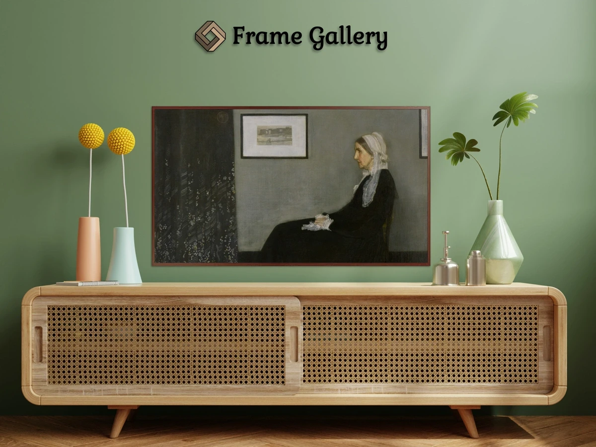 Arrangement in Grey and Black No. 1 (Whistler's Mother) for 4K TV - High-resolution artwork available